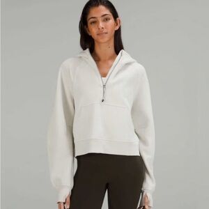 ✨Scuba Oversized Half- Zip Hoodie✨